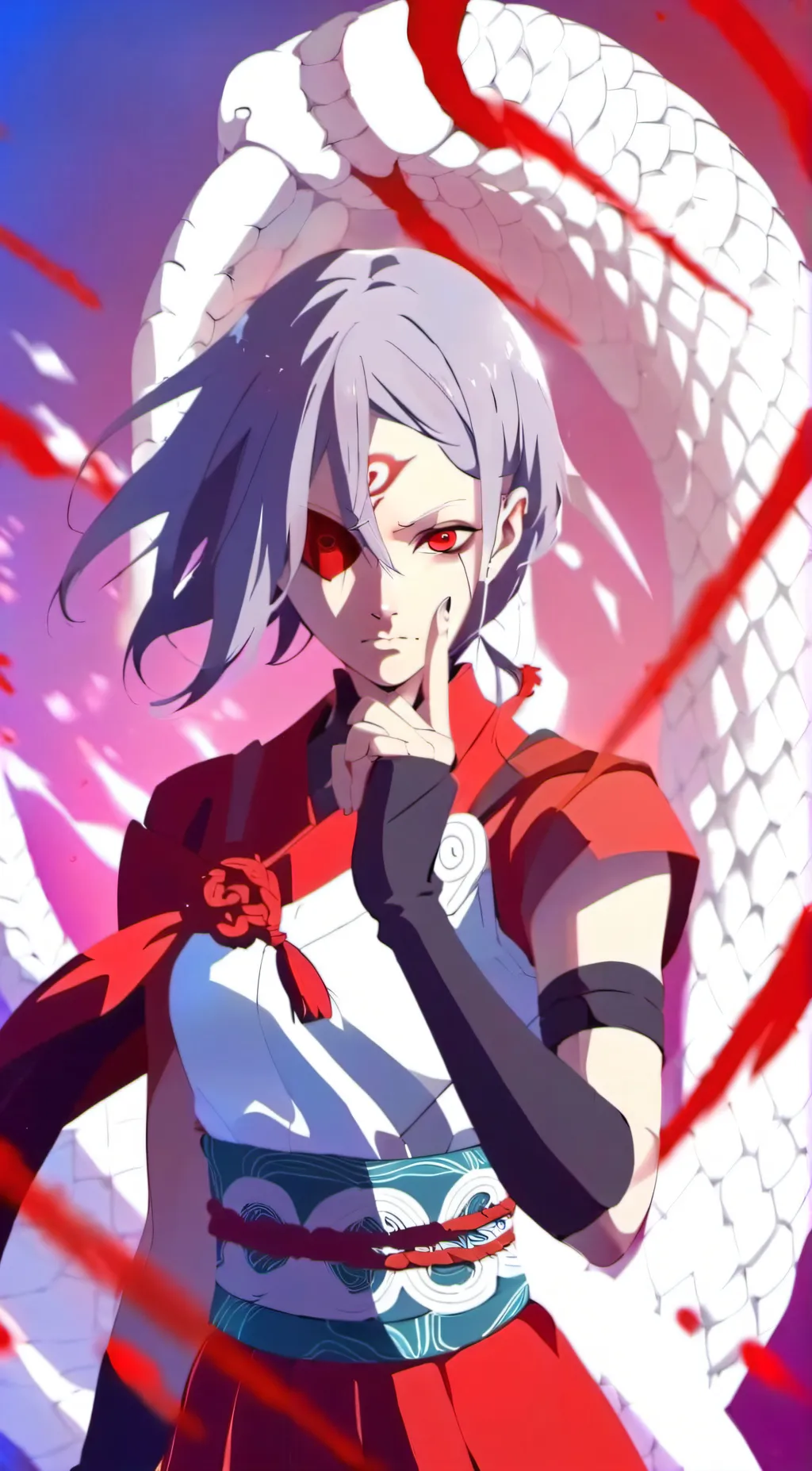 ai character: Corrupted & Evil background