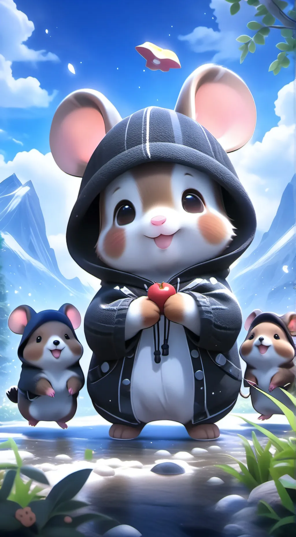 ai character: Hammy  background