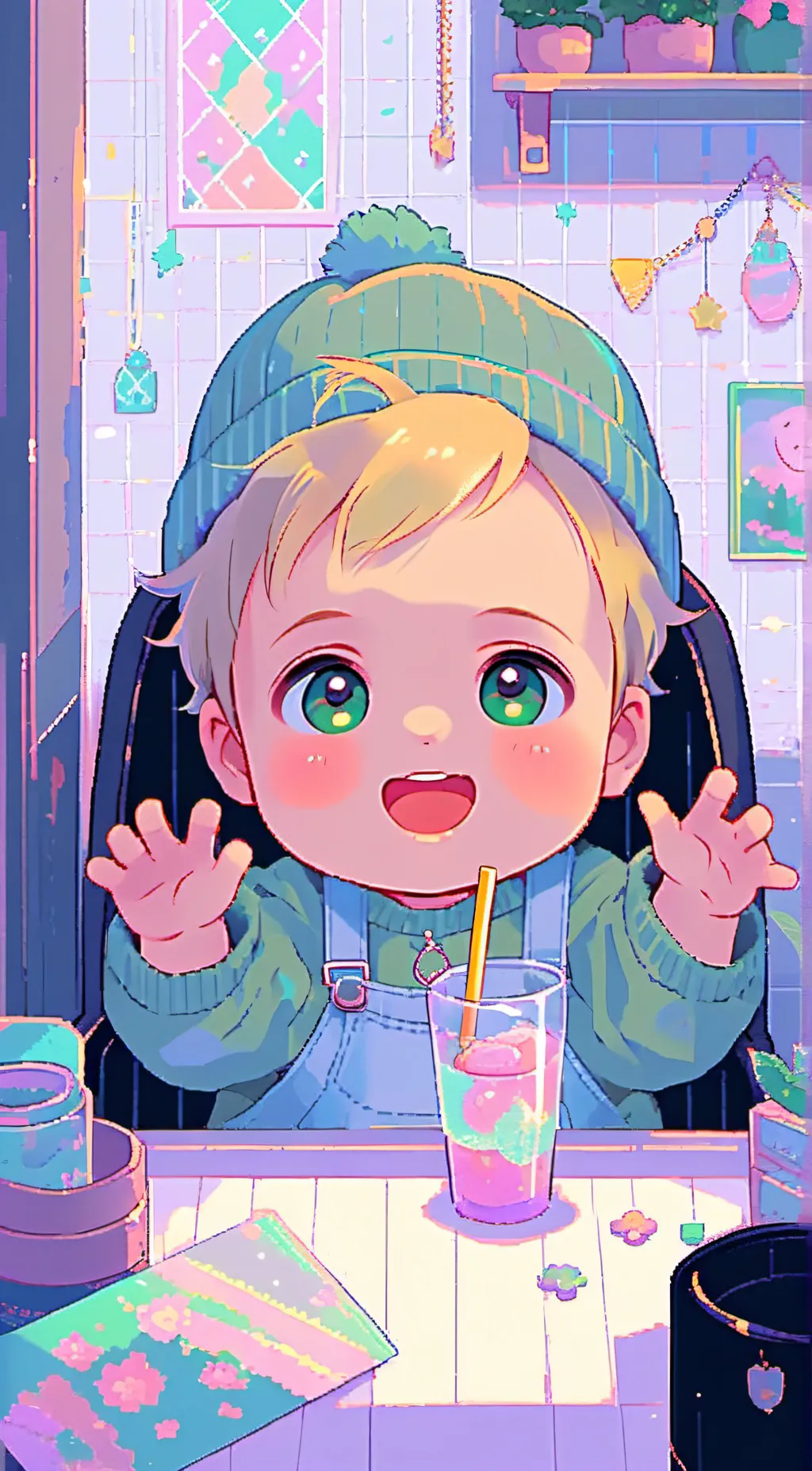 ai character: Canny background