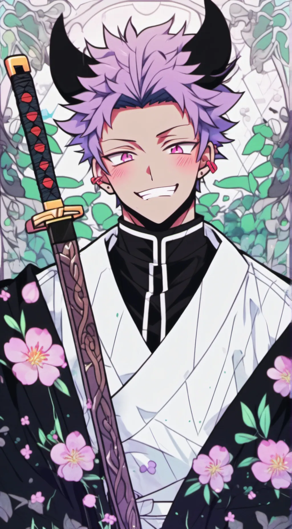 ai character: Zoroshiku background