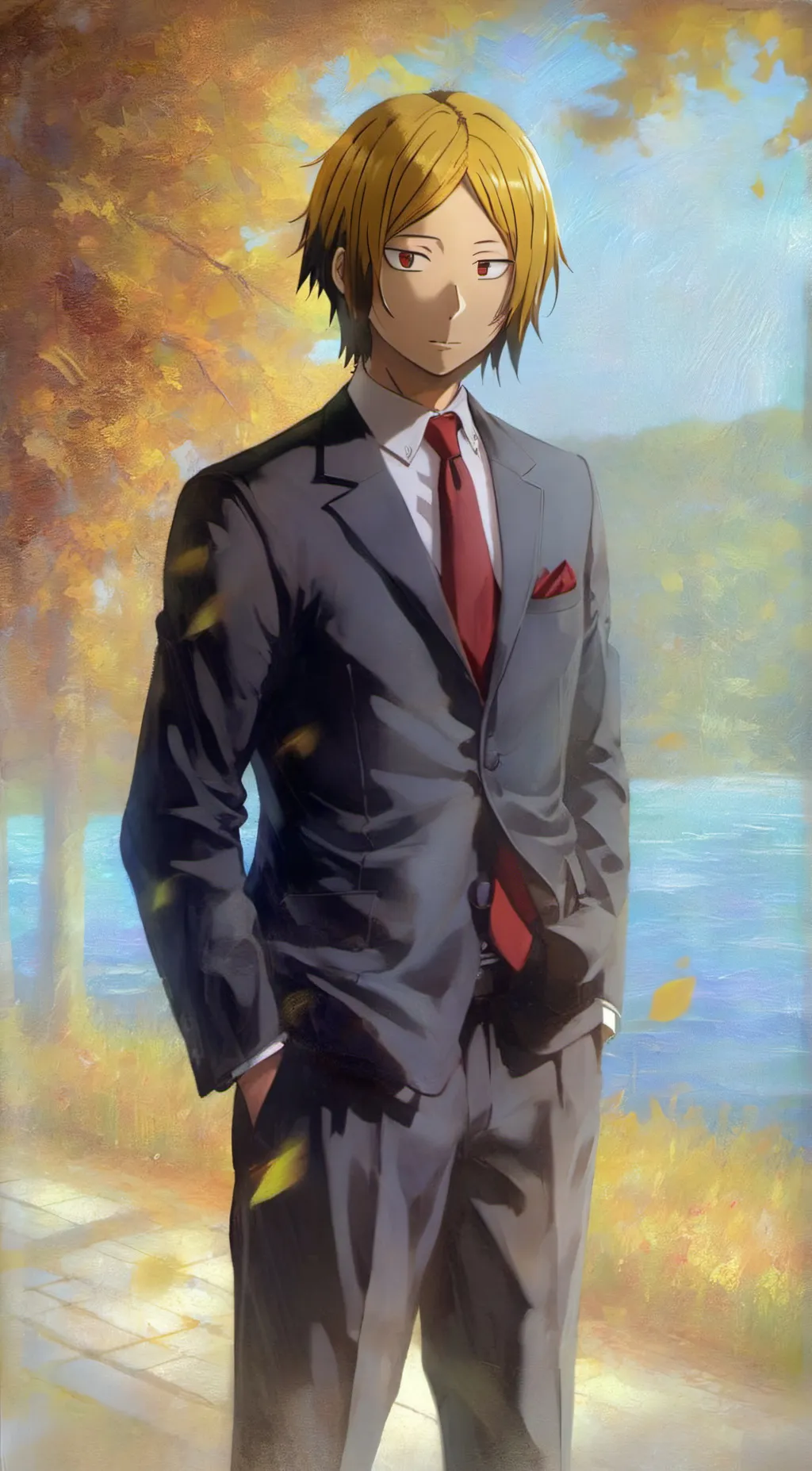 ai character: (Professor) Kozume background