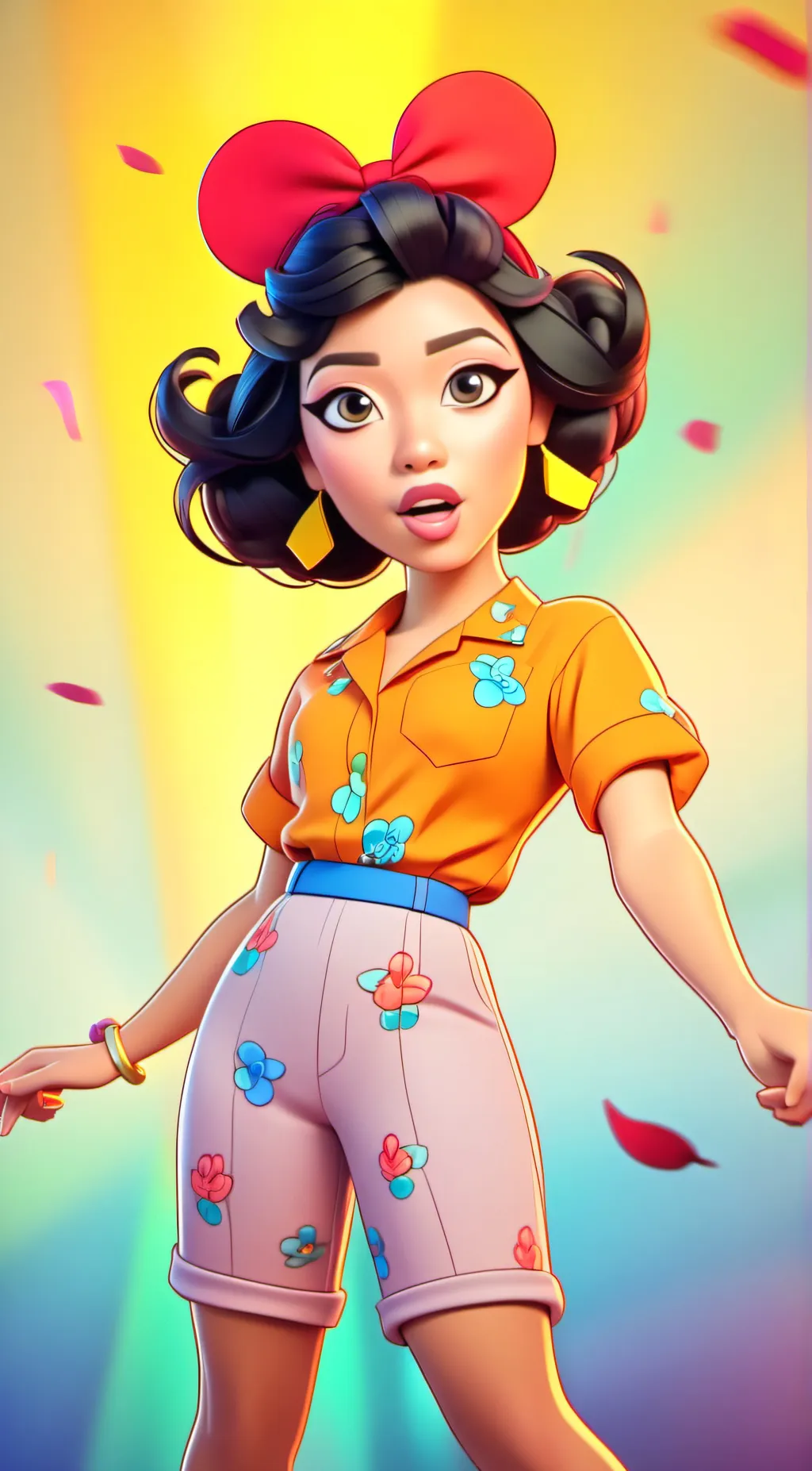 ai character: Mia background