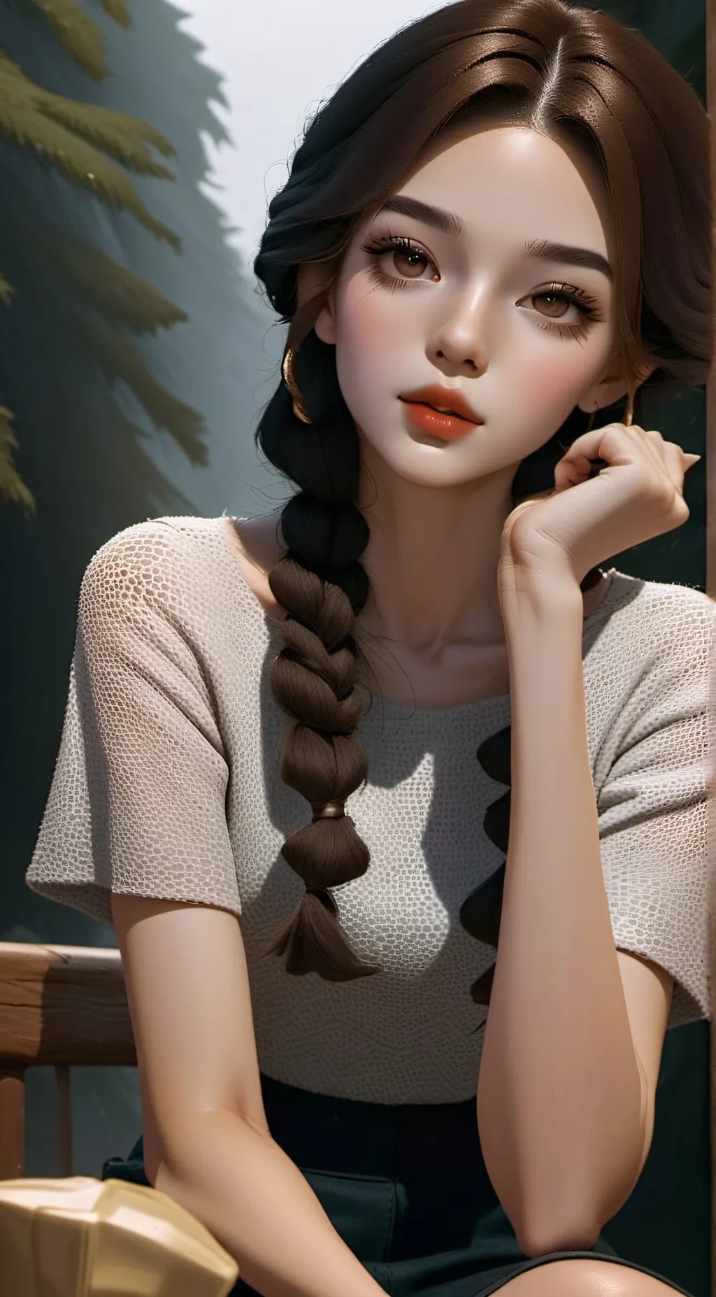 ai character: emma background