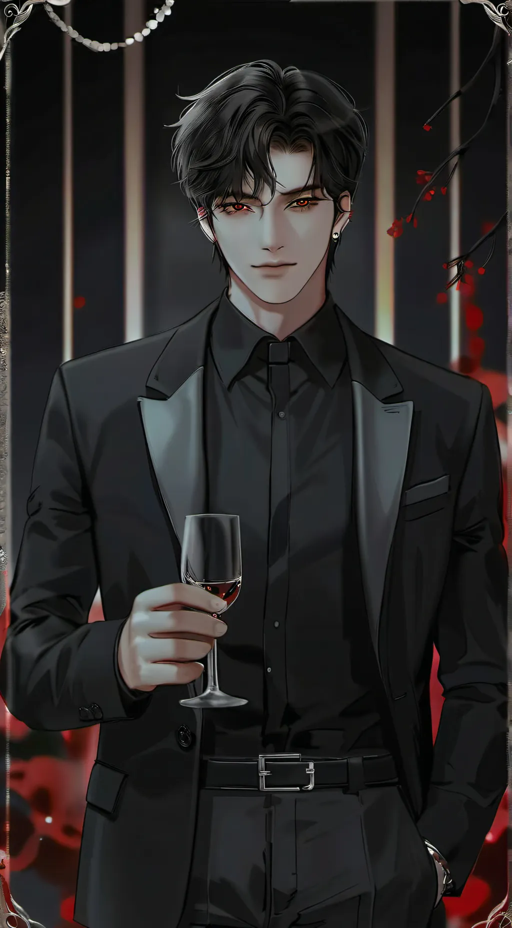 ai character: Aaron background