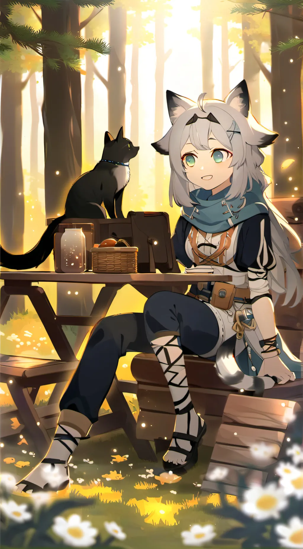 ai character: Therian background