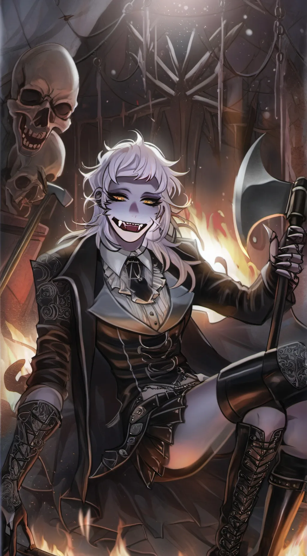 ai character: bucher wally background