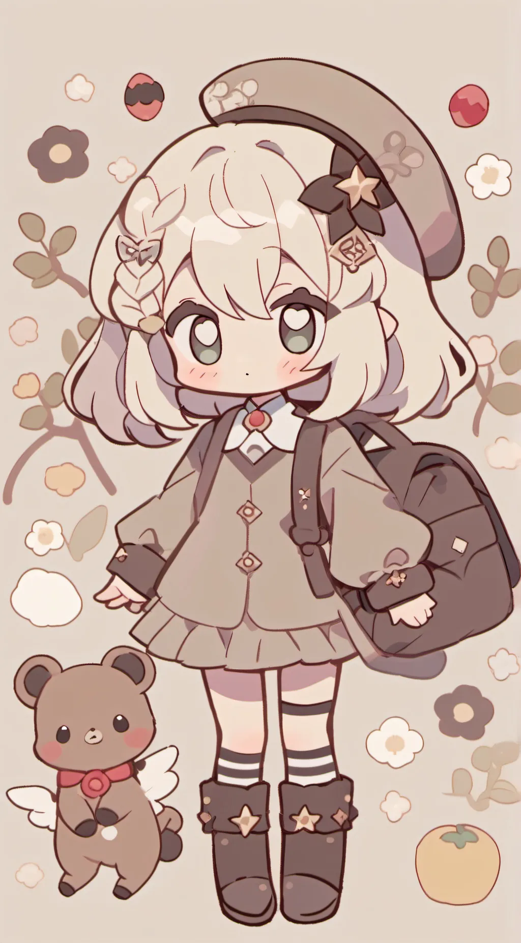 ai character: Lily background