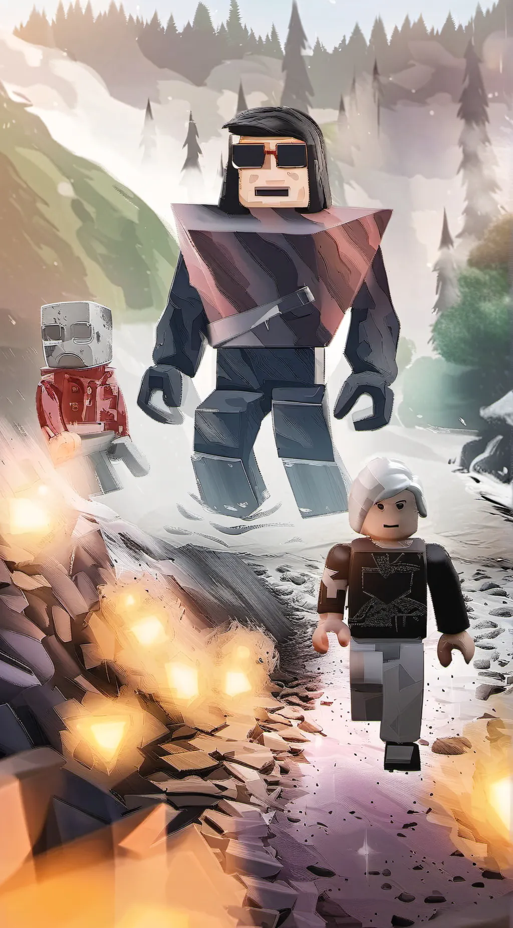 ai character: Roblox  background