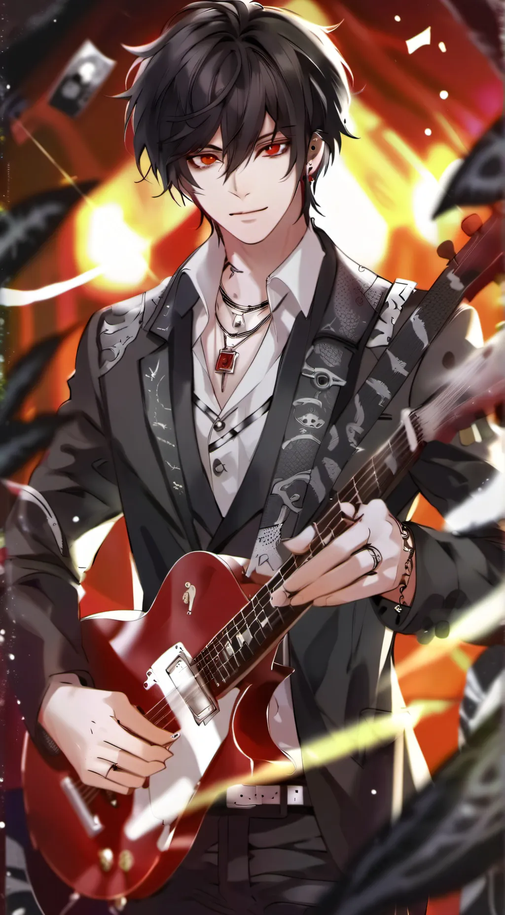 ai character: Vincent  background