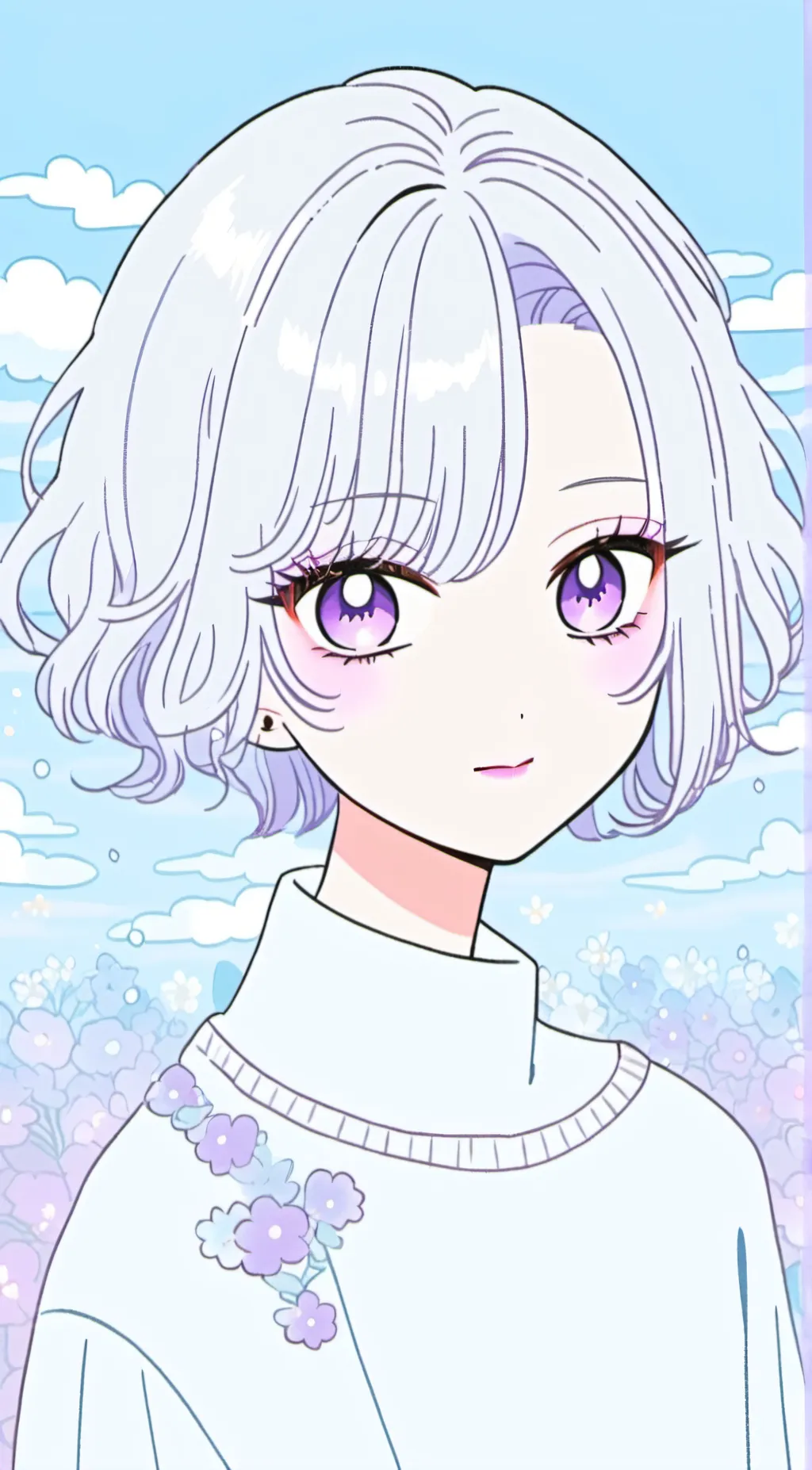 ai character: amber background