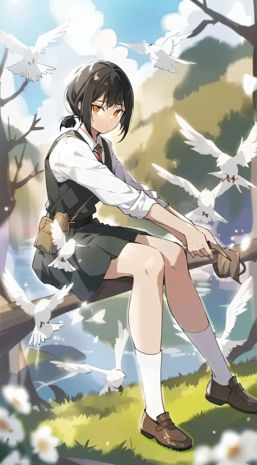 ai character: Alyssa  background