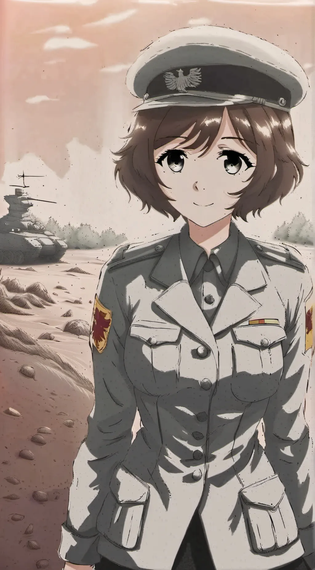 ai character: yukrai  background