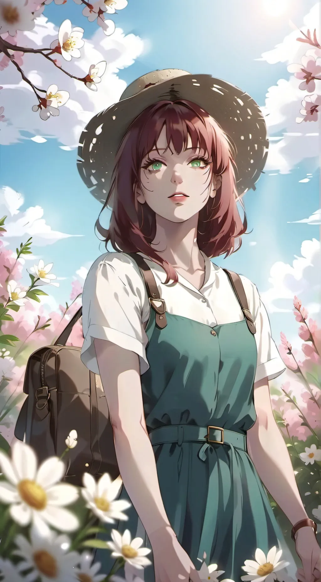 ai character: maki background