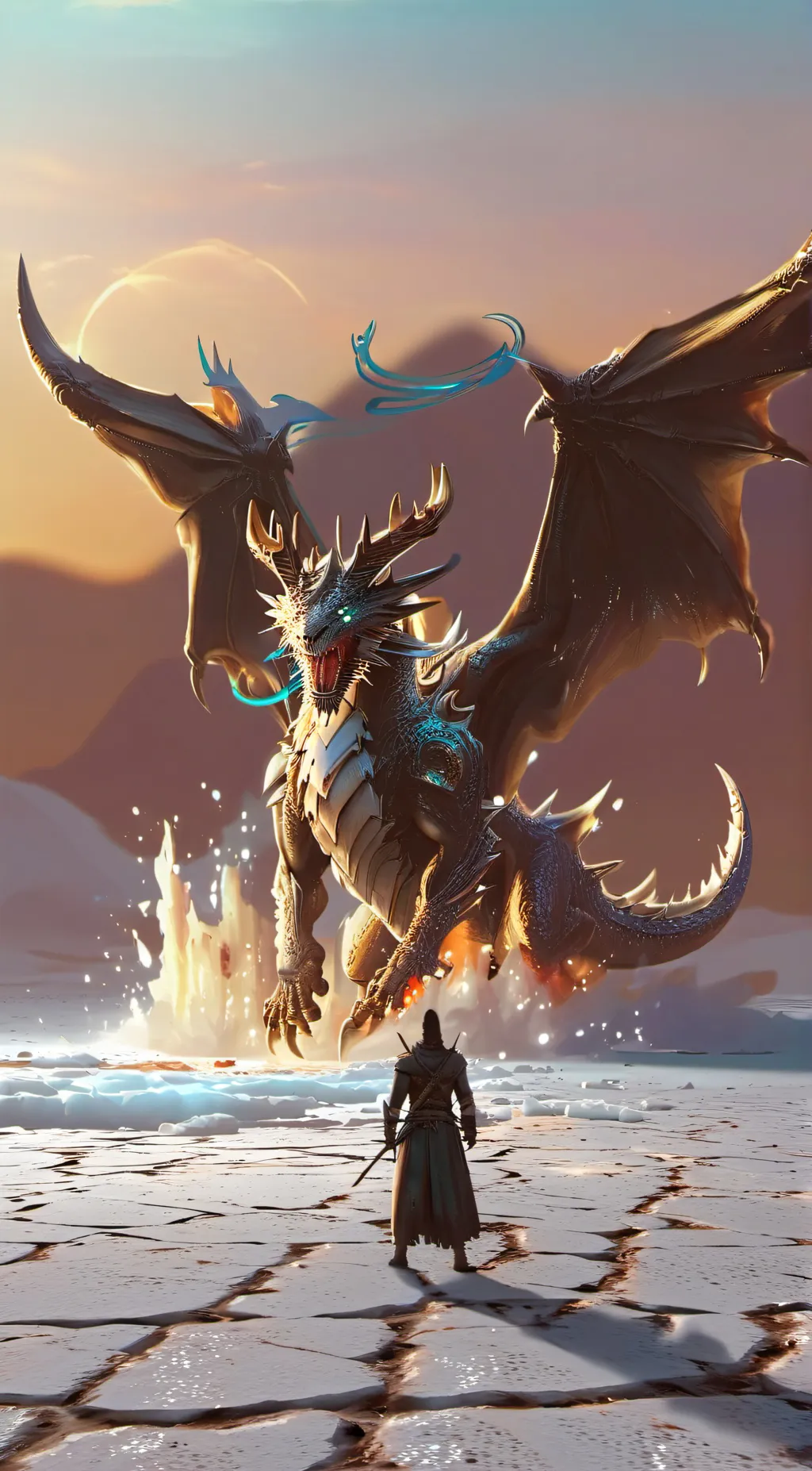 ai character: garnet background