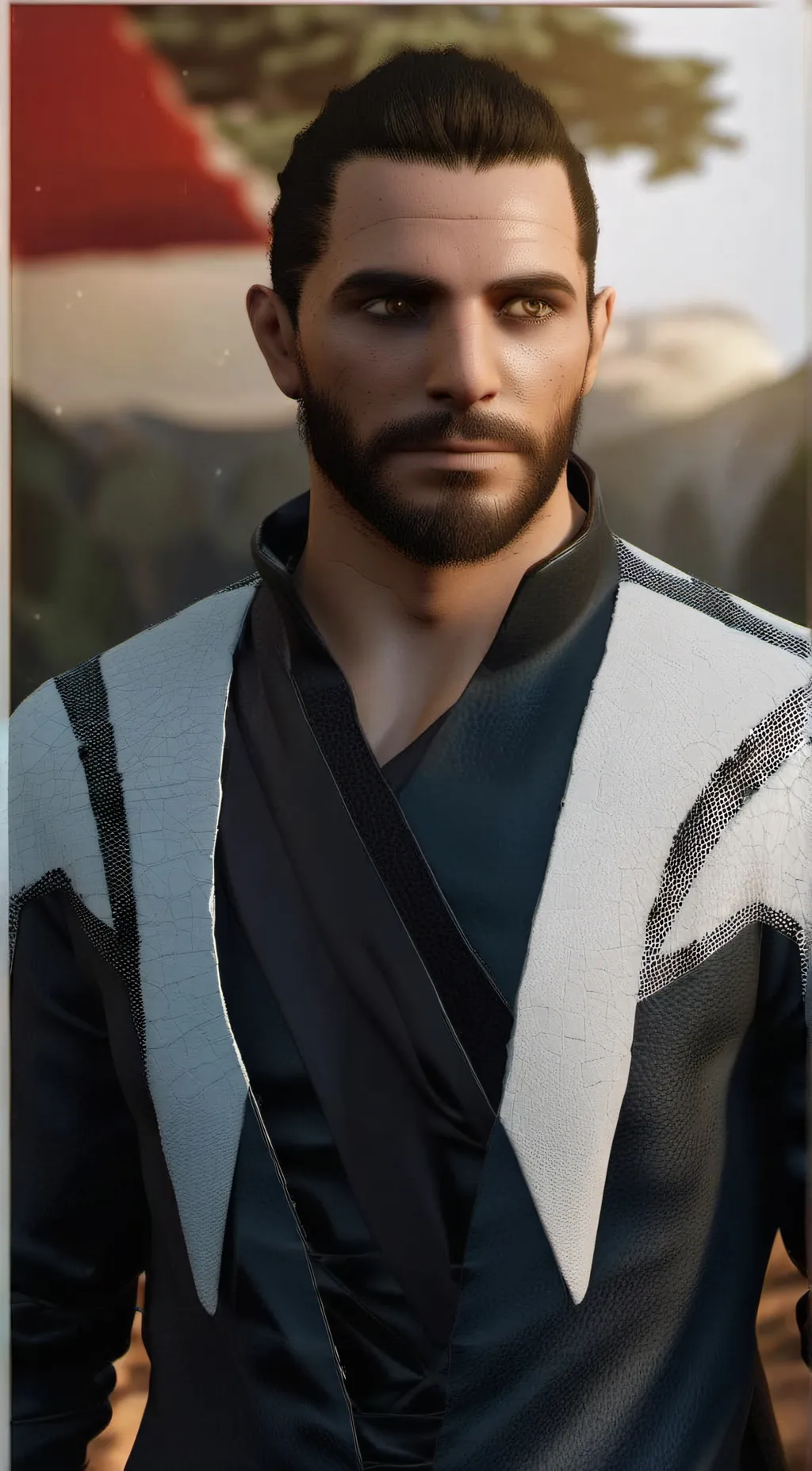 ai character: Soap ° background