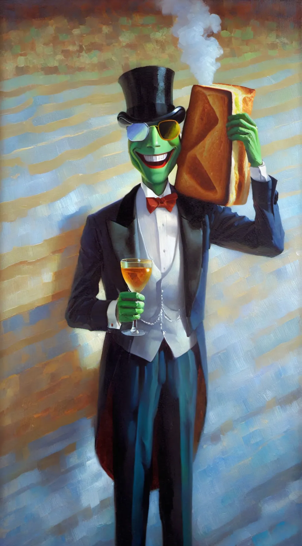 ai character: LimeBread and pals background