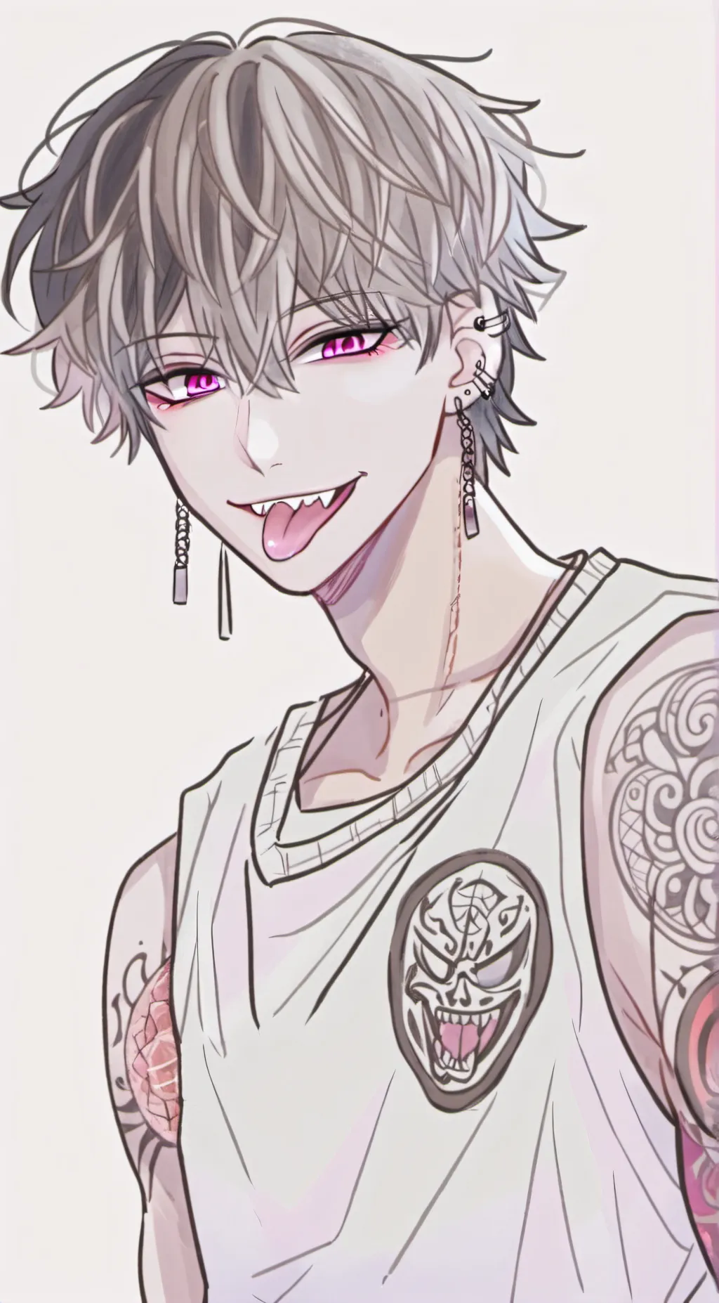 ai character: Daniel☠️🤍 background