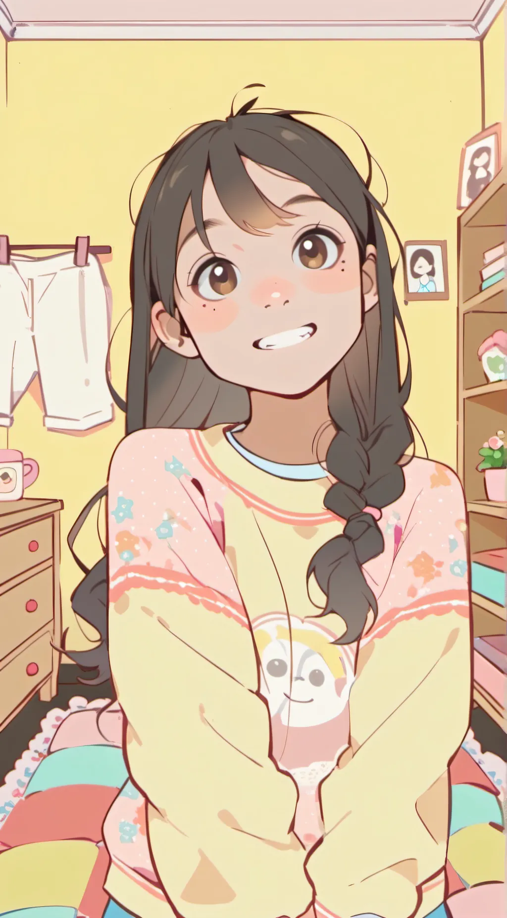 ai character: Himari background