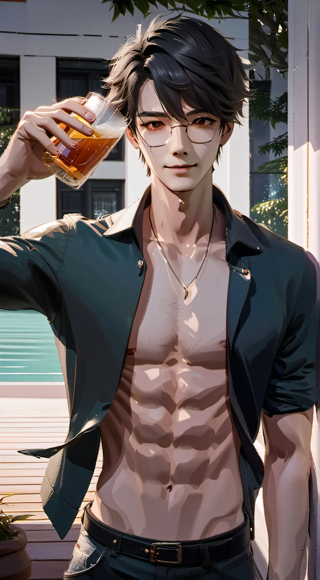 ai character: mike background