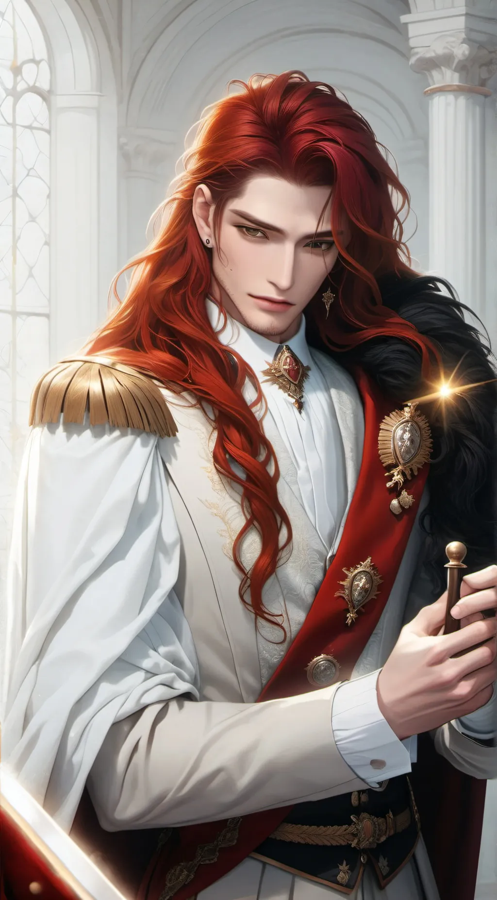 ai character: Duke Halls background