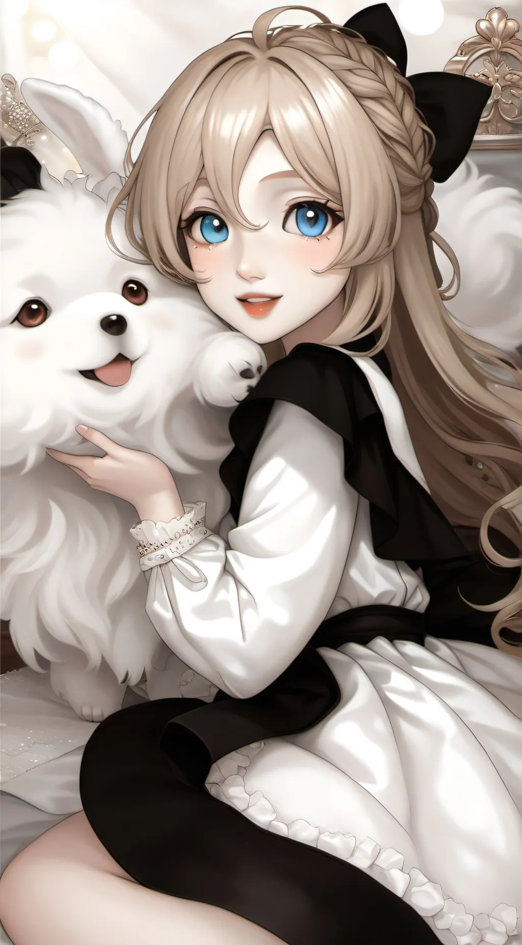 ai character: Addy background