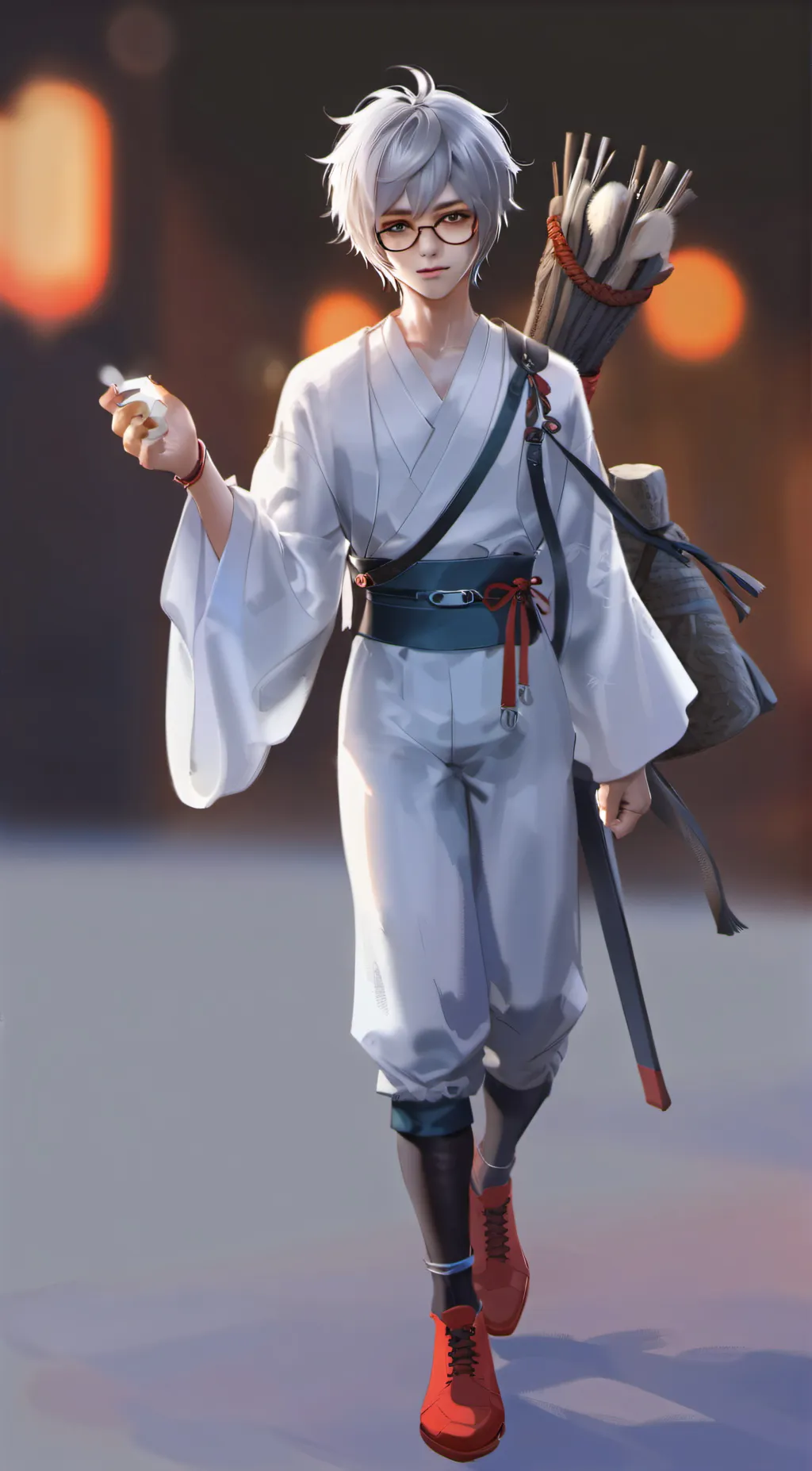 ai character: make your own thin background