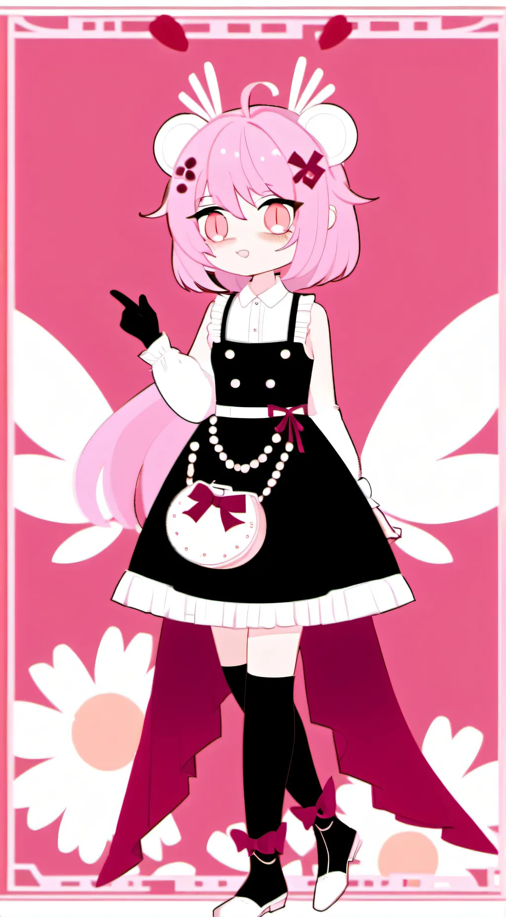 ai character: Melody background