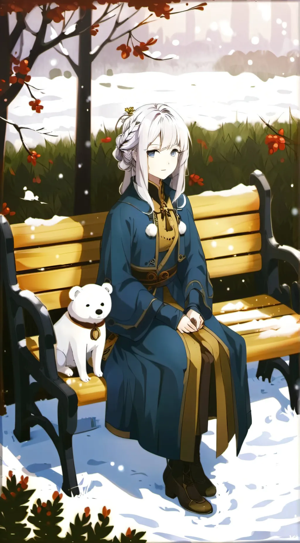 ai character: Maria background