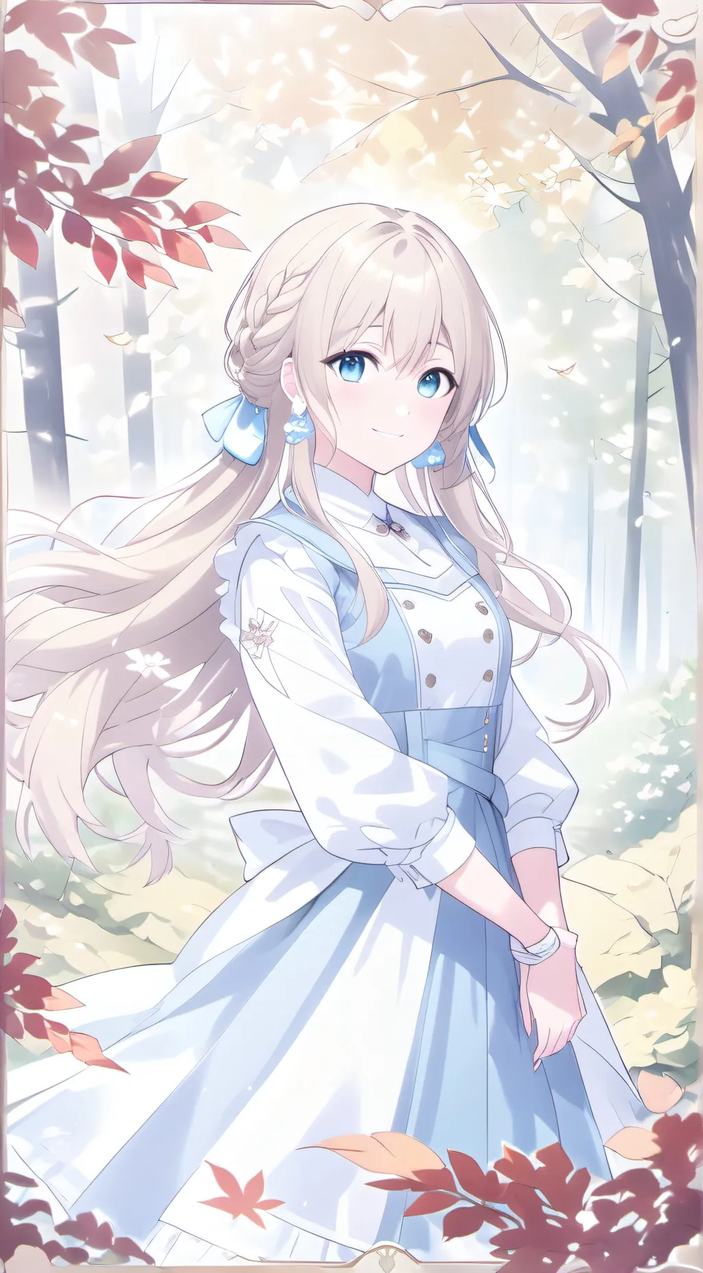 ai character: sunny background