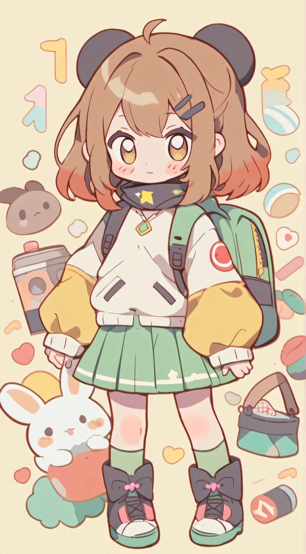 ai character: Ochaco Uraraka background