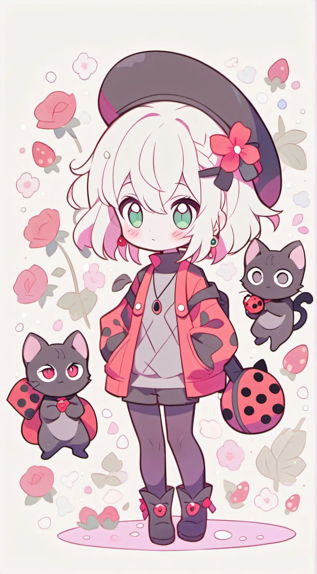 ai character: ladybug background