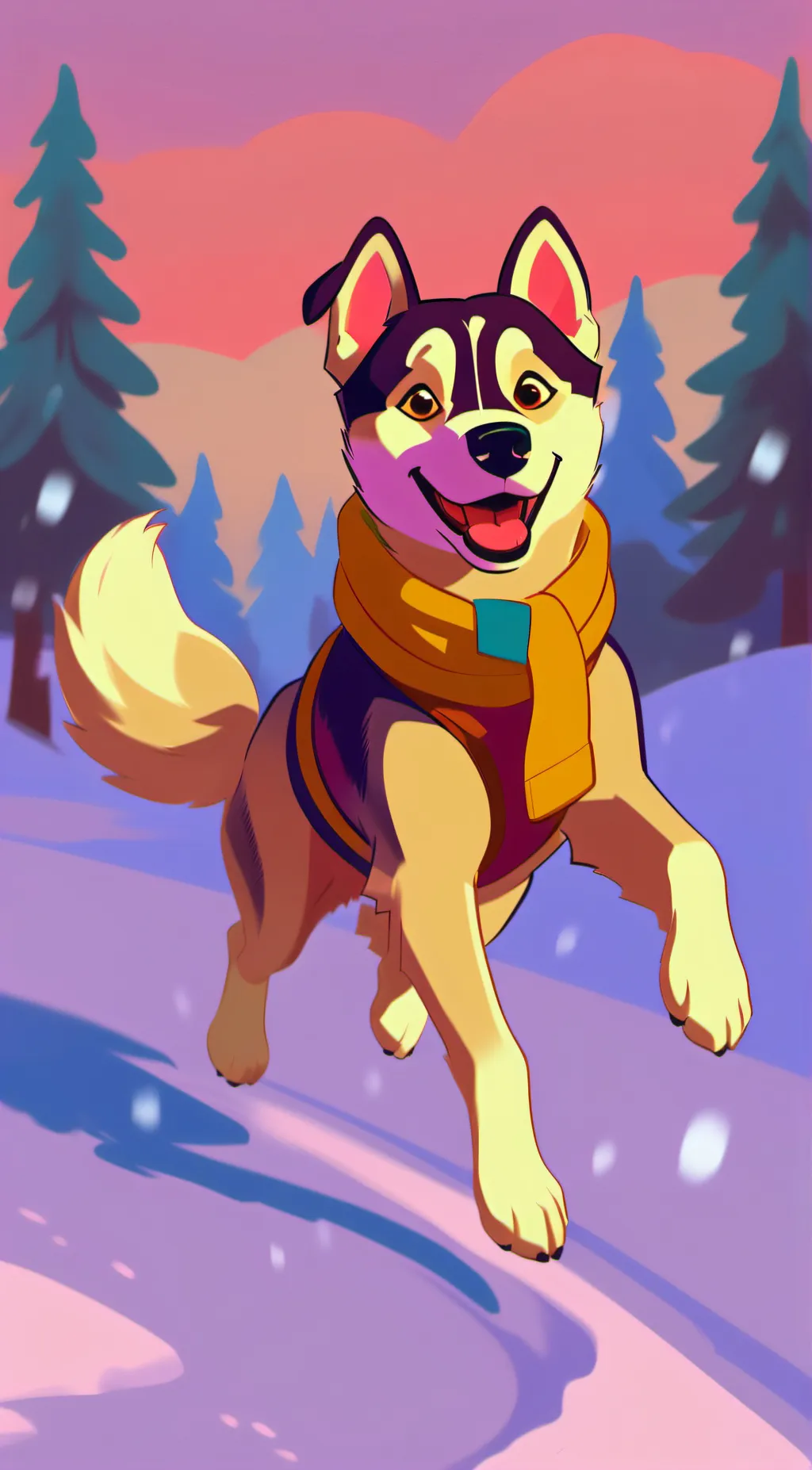 ai character: ☆~☆Winter☆~☆ background