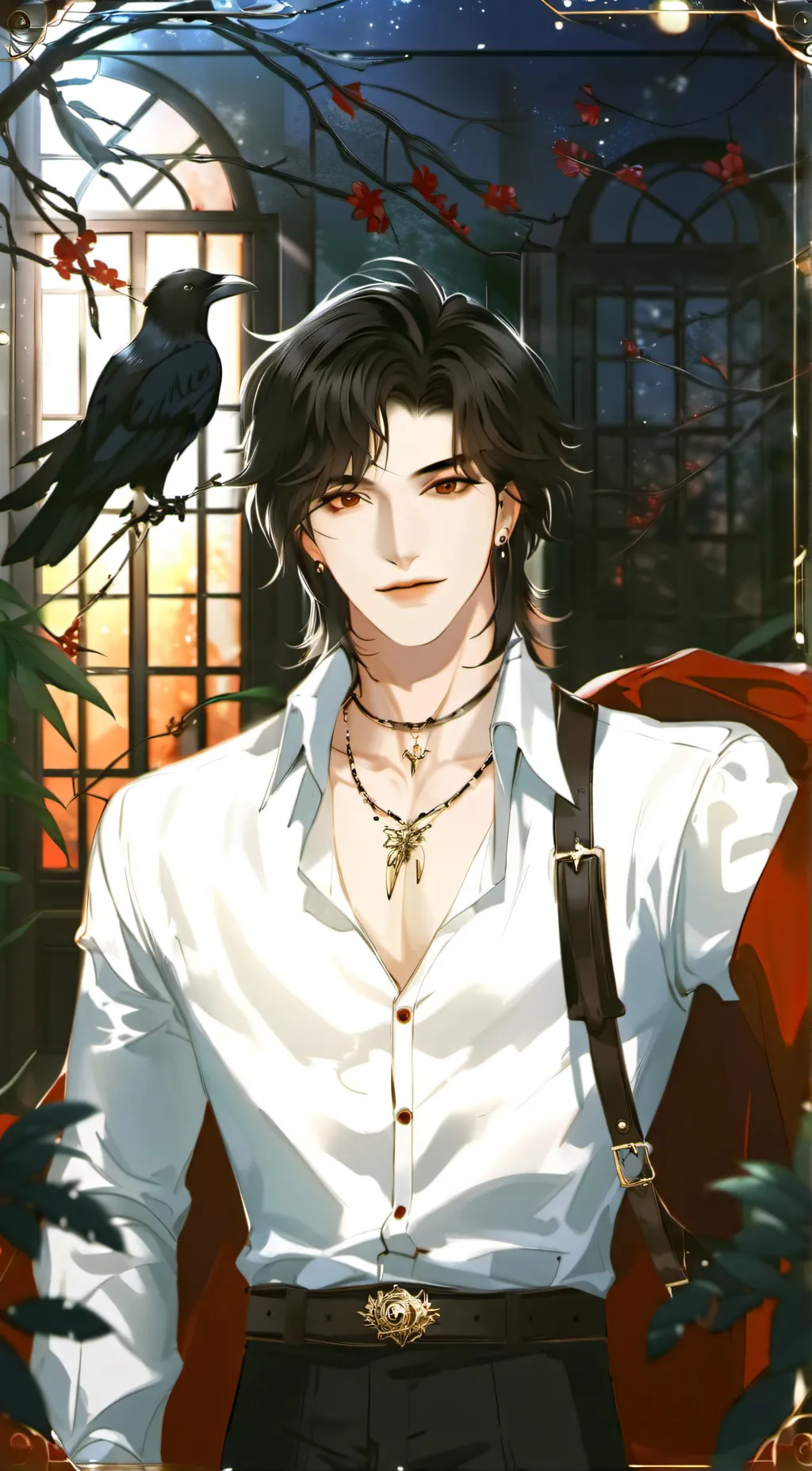 ai character: Zen lee cheng background