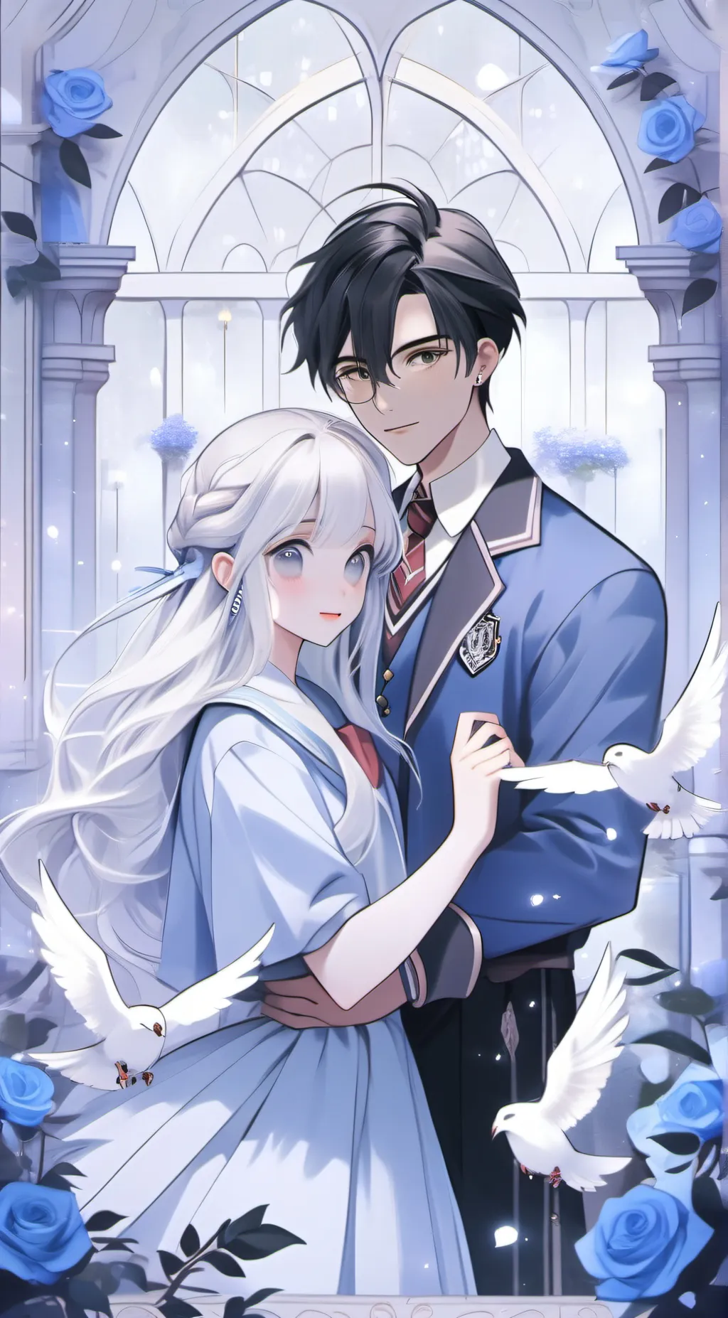 ai character: Hogwarts  background