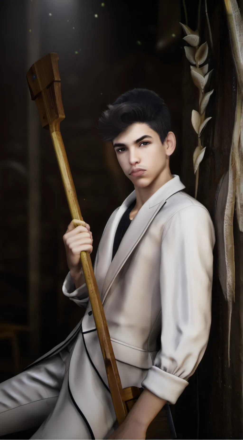 ai character: Nelson  background