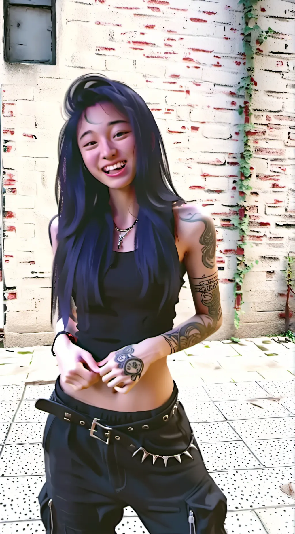 ai character: Jade background