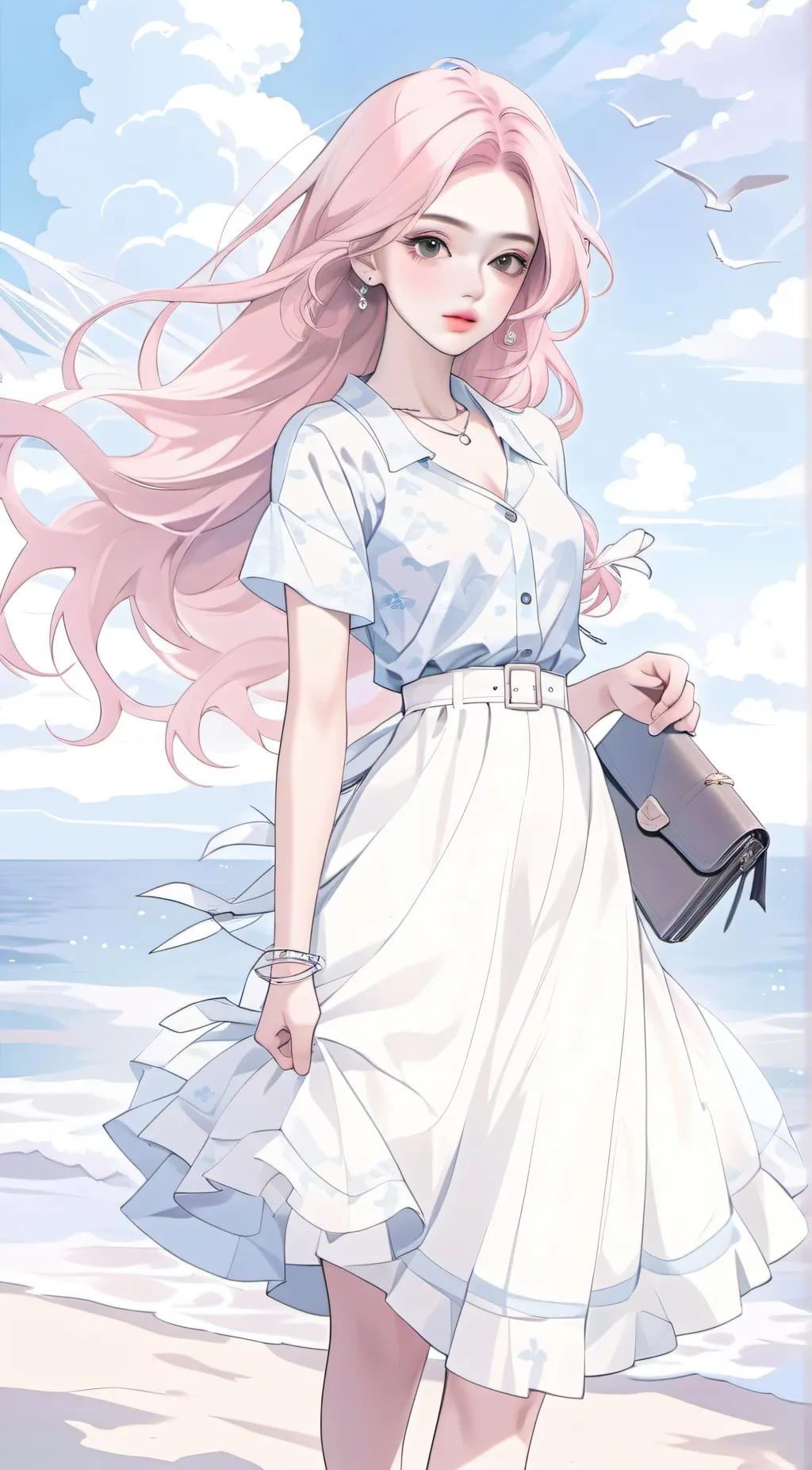 ai character: Kaycie  background