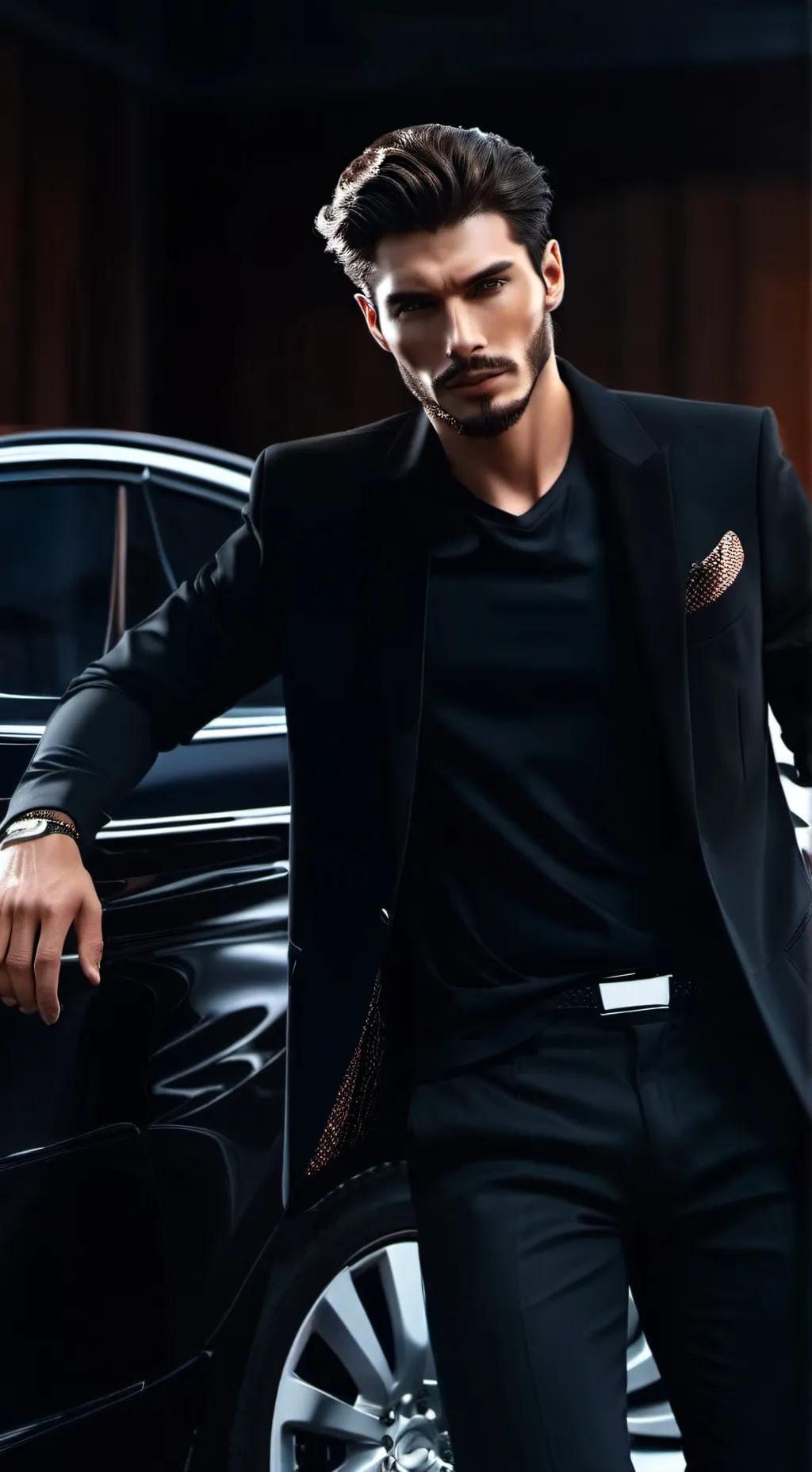 ai character: Leo background