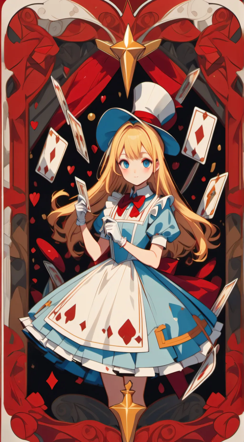 ai character: mad hatter background