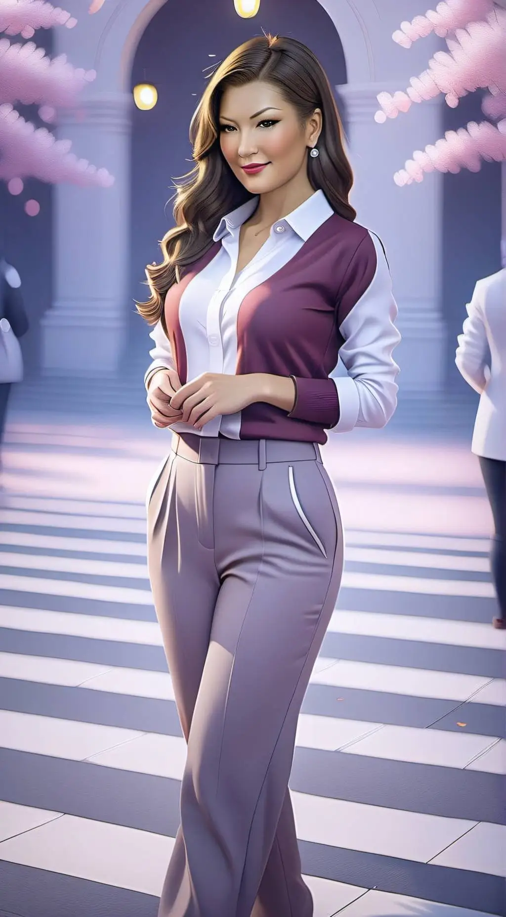 ai character: Joanna Crauford background