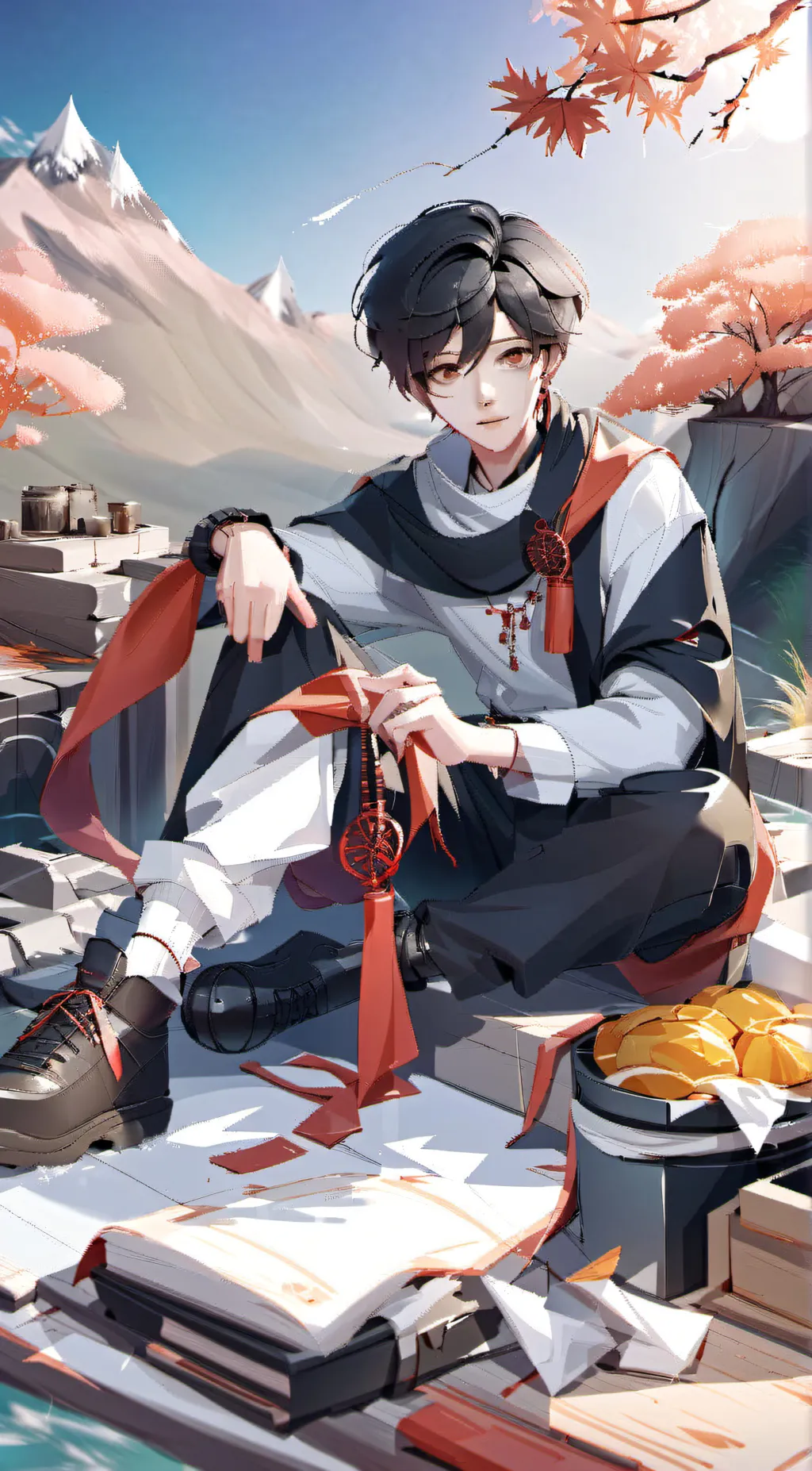 ai character: Alex background