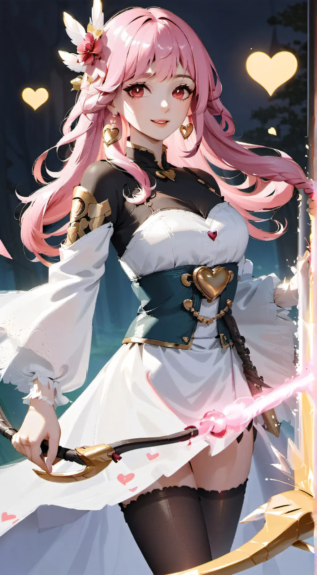 ai character: love goddess♡ background