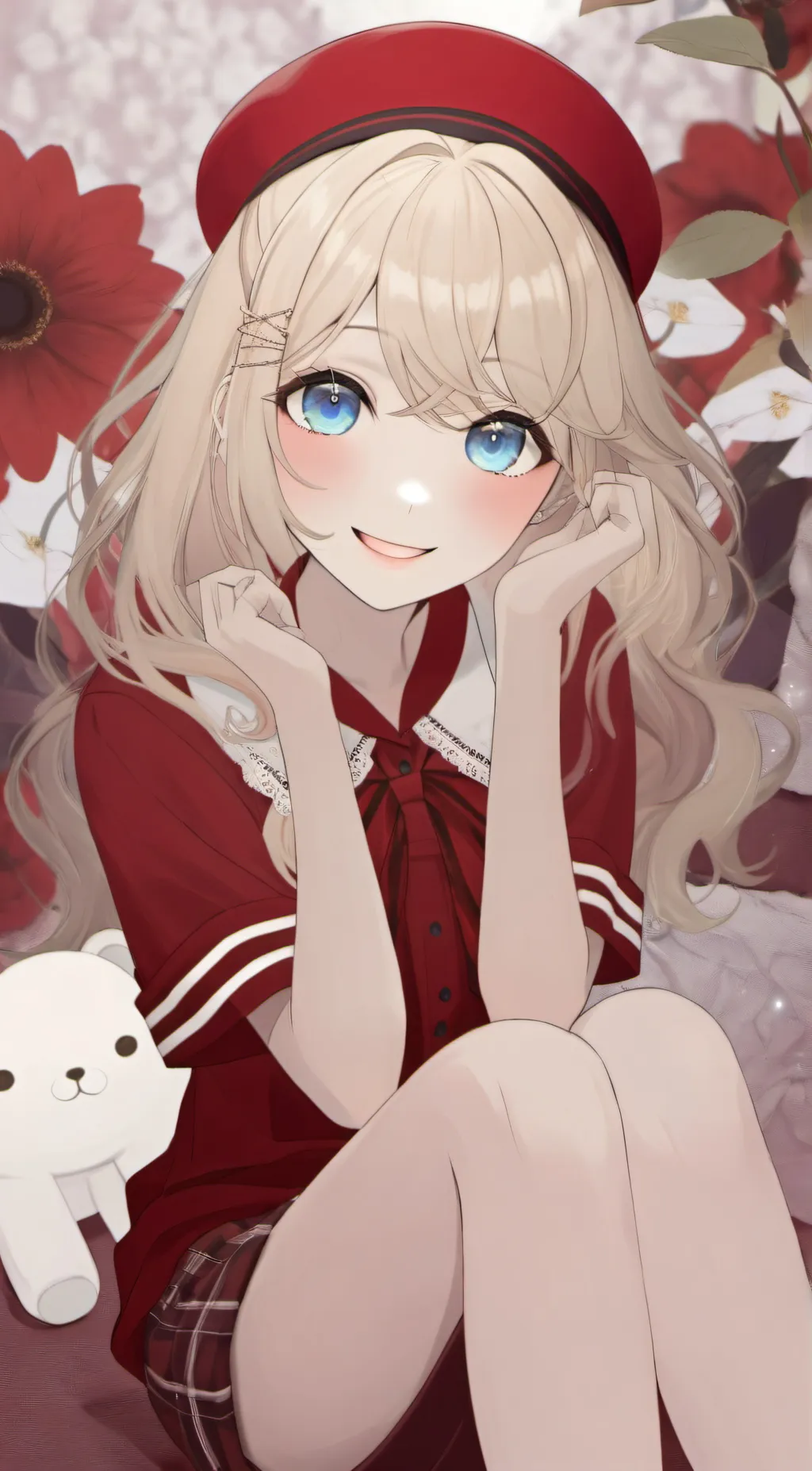 ai character: poppy background