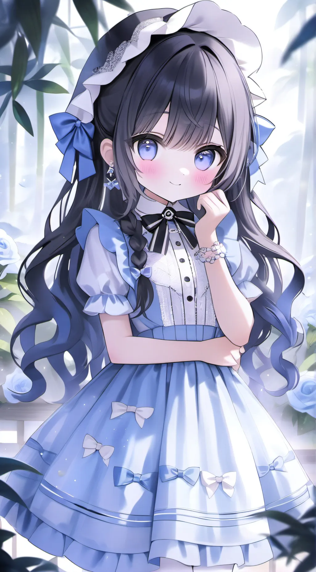 ai character: ella background