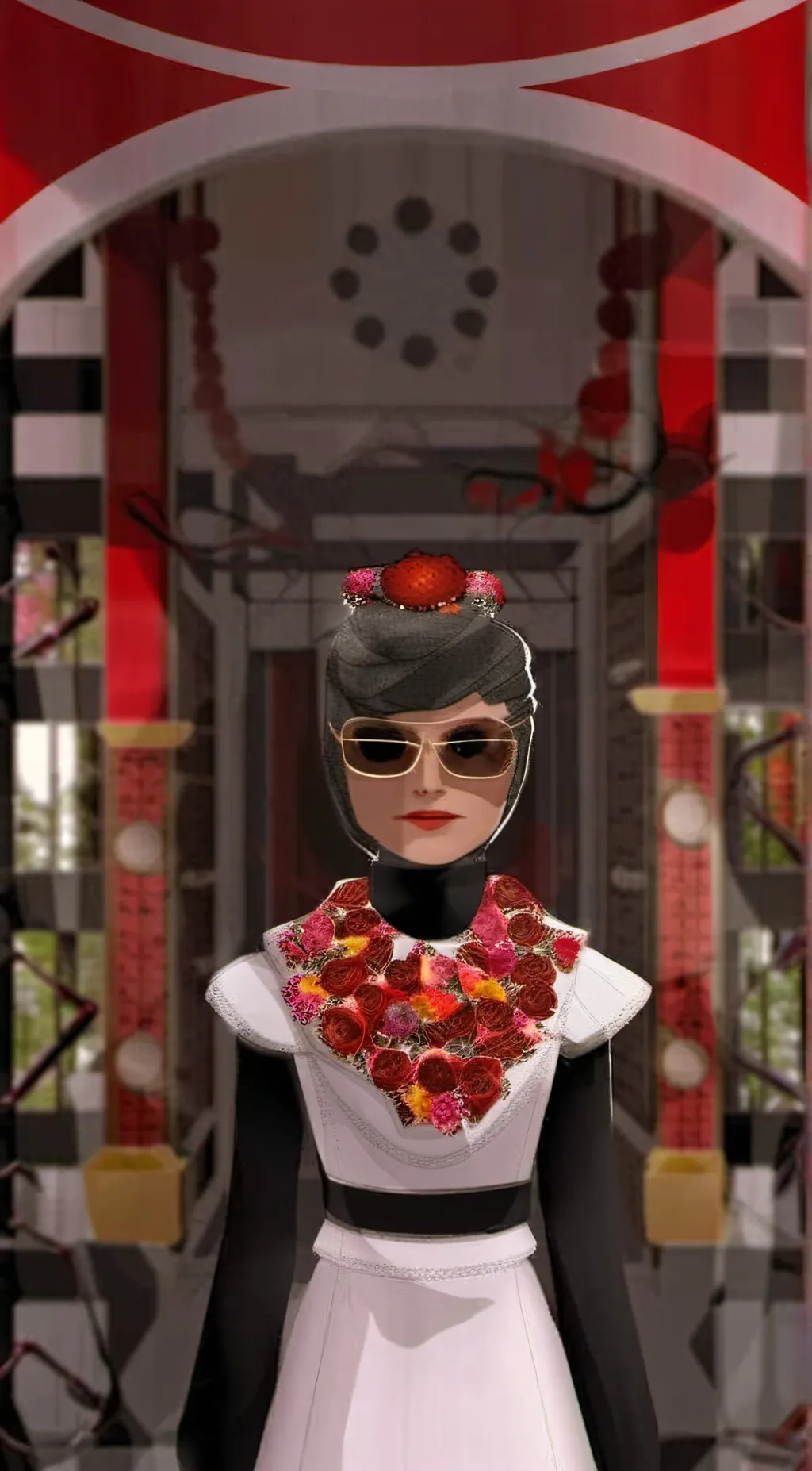 ai character: Lady bug 🐞👾 background