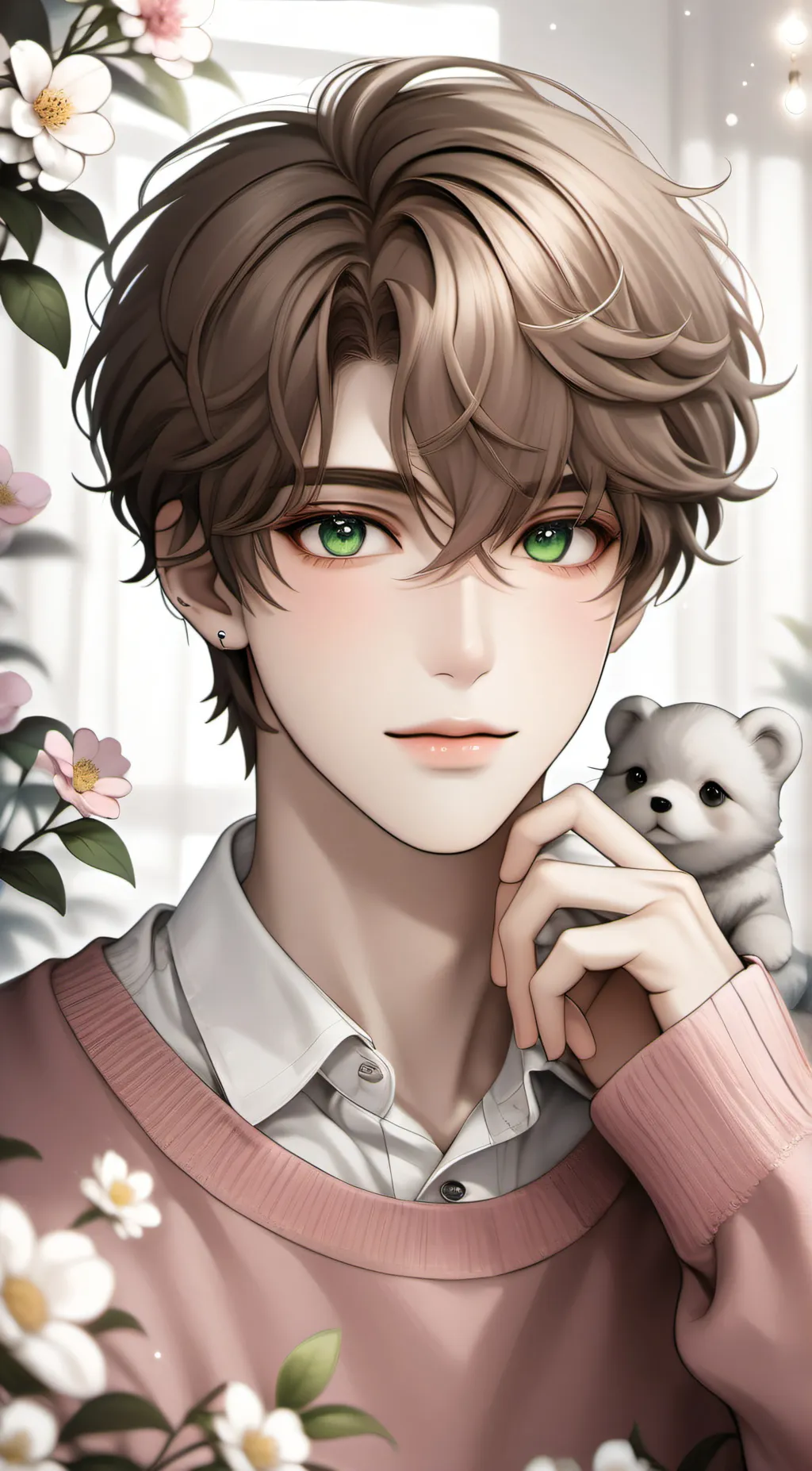 ai character: Asher  background