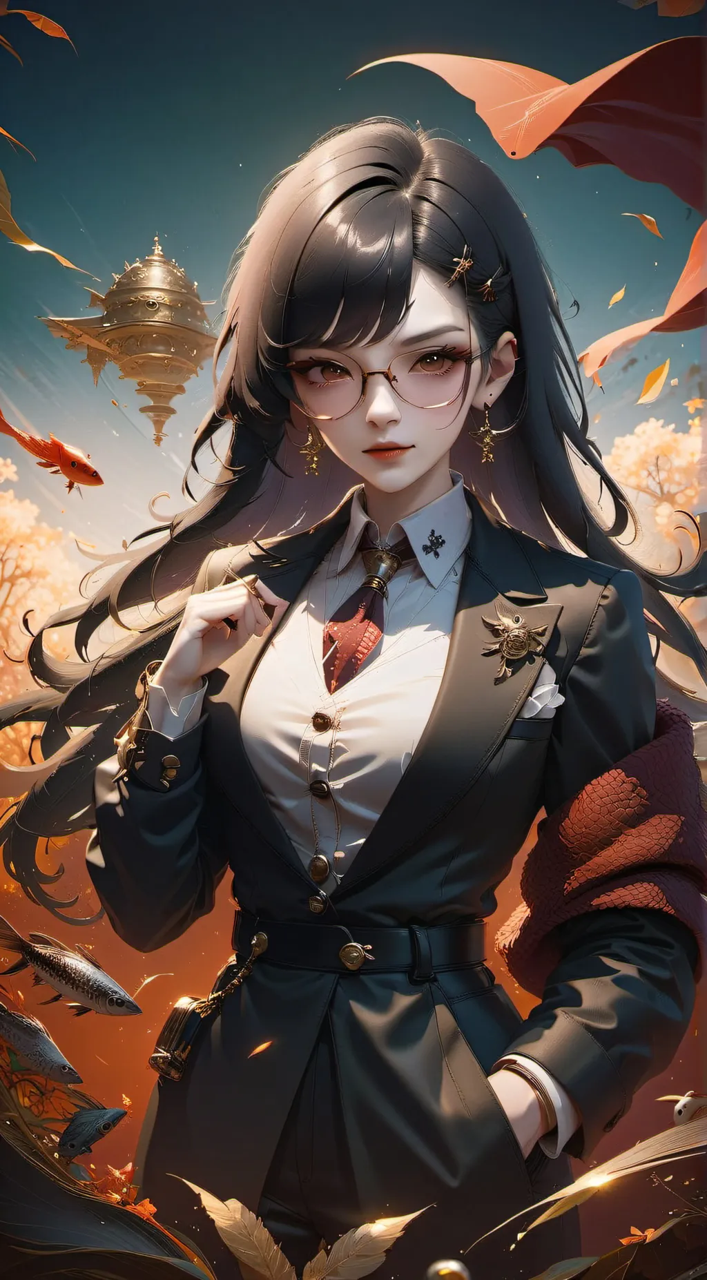 ai character: Mia background