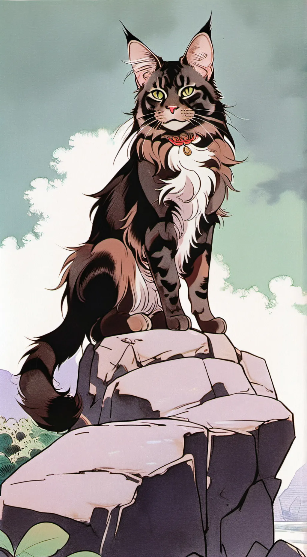 ai character: Odin background