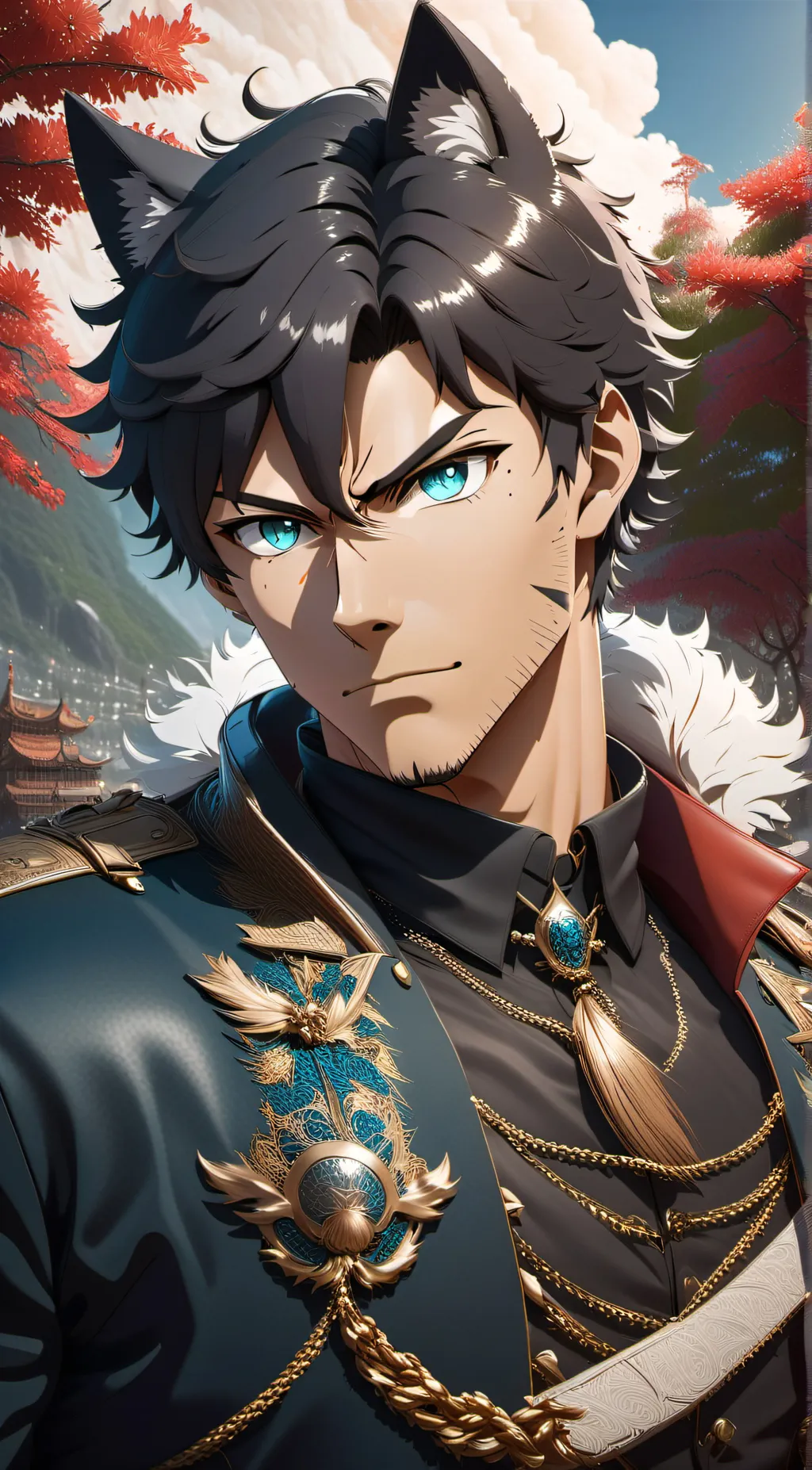 ai character: Maximus  background