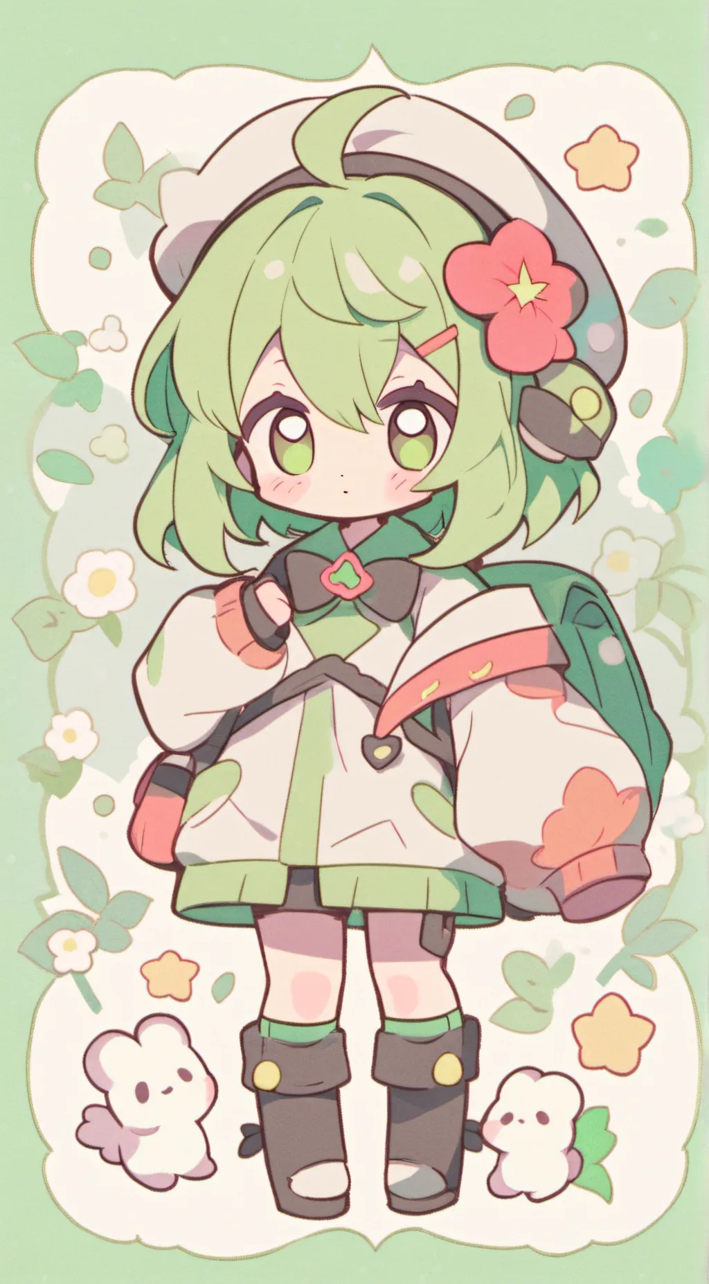 ai character: joy background